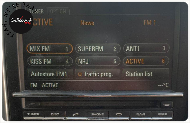 Porsche PCM3.1